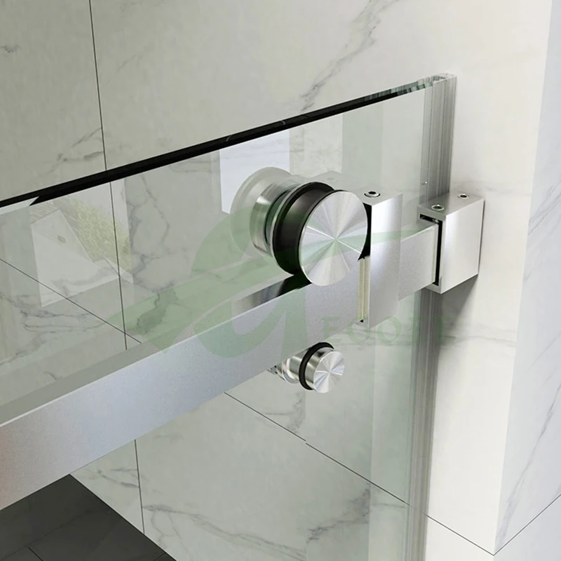 Egoee High Quality Stainless Steel Bathroom Accessories Factory Direct Sales Glass Barn Door Sliding Door Hardware Kit