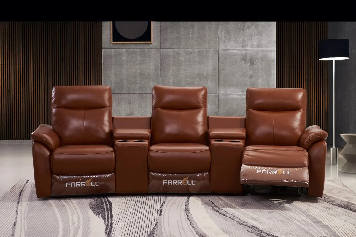 burgundy leather sofa (2)