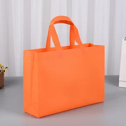 Wholesale eco friendly Cheap Reusable Tote Bags Travel Non-woven Fabric Gift Reusable Shopping Grocery Bags with logo