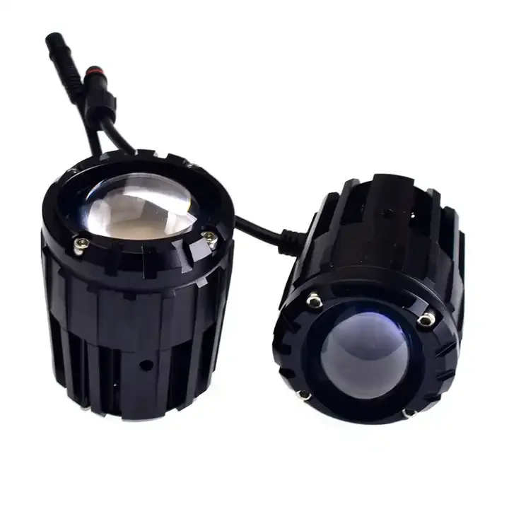 White Yellow Led Dual Color Spotlight Motor Accessories Motorcycle Fog Light Headlight Driving Light For Spotlight Lamp