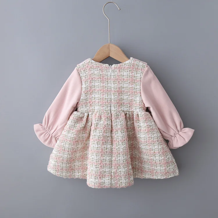 Baby Girl Clothes Children Clothes Girl Dresses 2021 New Spring And Autumn Pink Skirt Clothes Manufacturers
