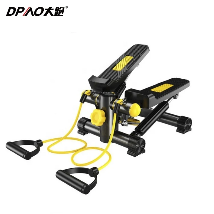Fitness Twist and Shape Stepper Machine with Pull Rope Workout Yoga Lose Fat Exercise Training Stair Steps Pedal