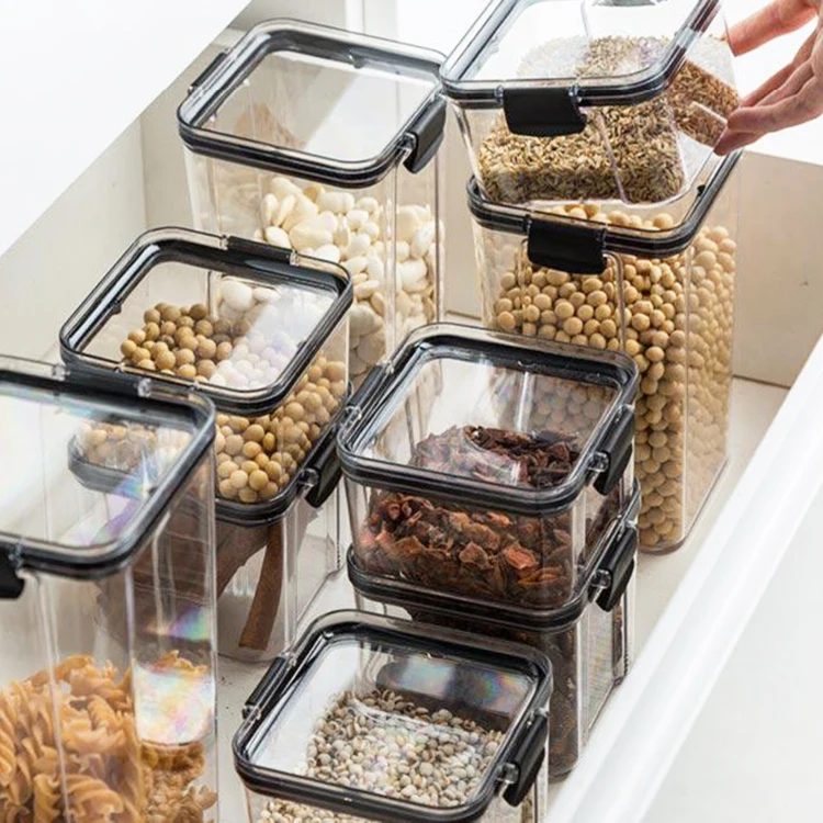 Rack Seal  Flat Storage Food Box different size rack seal food storage box