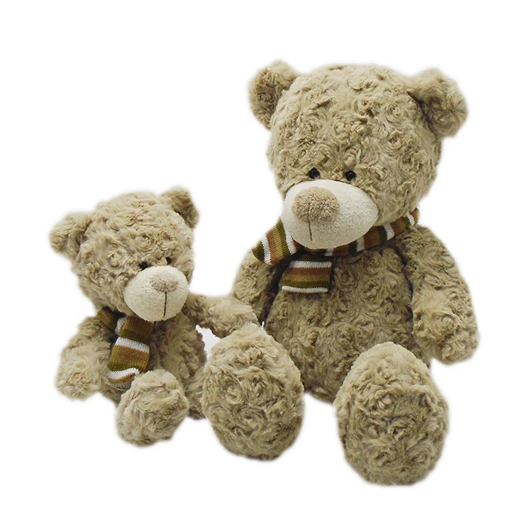 Microwavable stuffed animal scented toy cozy bear toy with heating pack