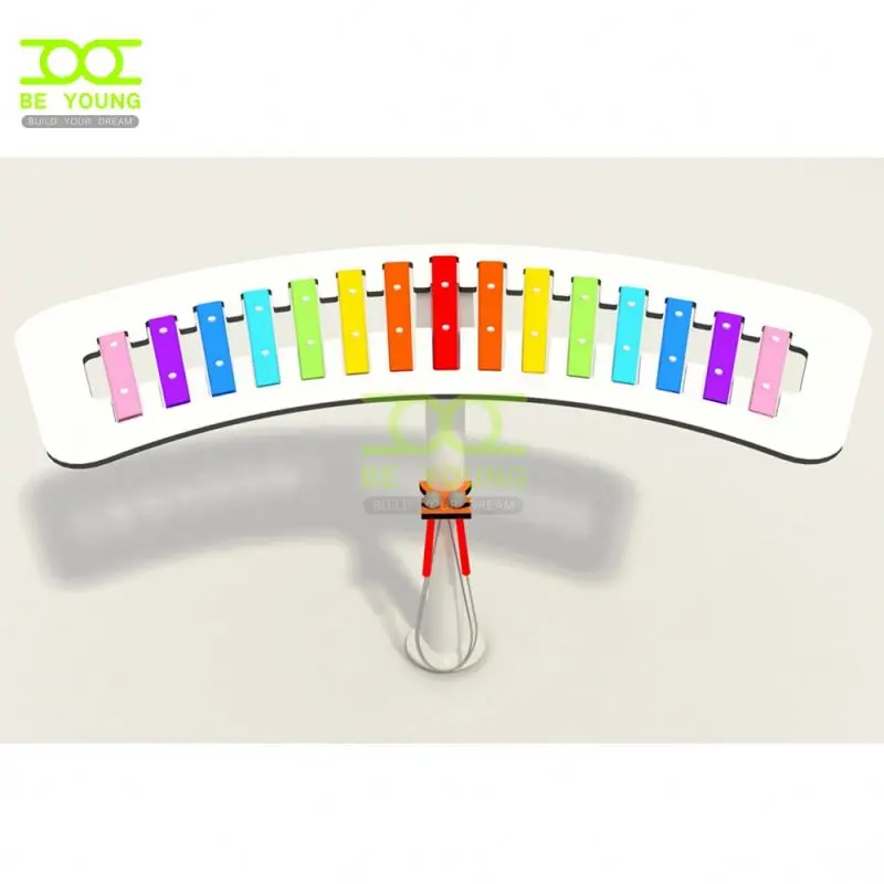 Melodious Sound Piano Piece Outdoor Playground Equipment Percussion Instruments Parts Harmonium Musical Instrument Handmade