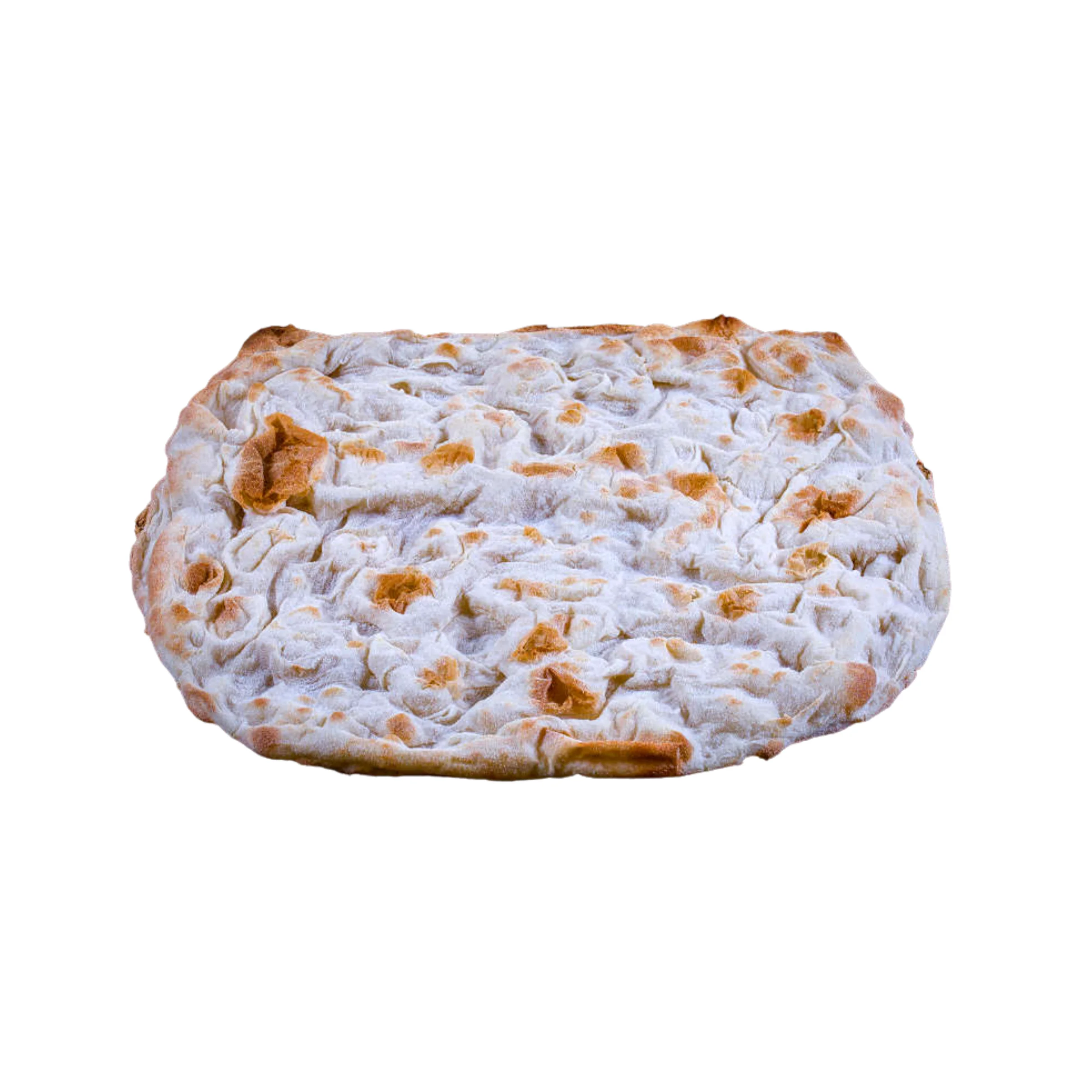 High quality Italian product Precooked baked Family pinsa base 37x28 cm 450 gr to be garnished and baked in the oven