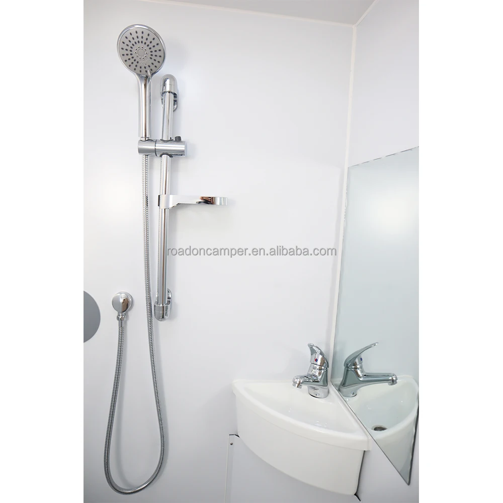 17FT Large Modern Light Weight Camper Motorcycle Trailer Camper Hard Top Caravan