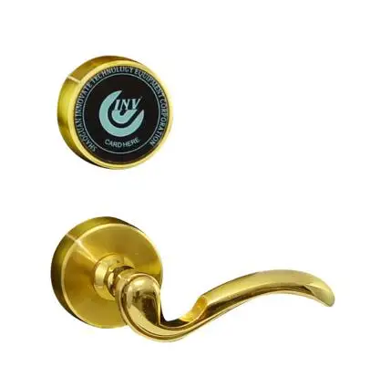 Раздельная Ручка Дверной замок цифровой замок безопасности с ANSI врезной для отеля деревянный дверной замок