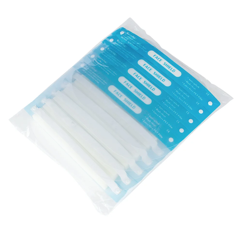 Anti Fog Safety Personal Protective Sponge Face Shield With Sponge Frame Transparent Face Sheild