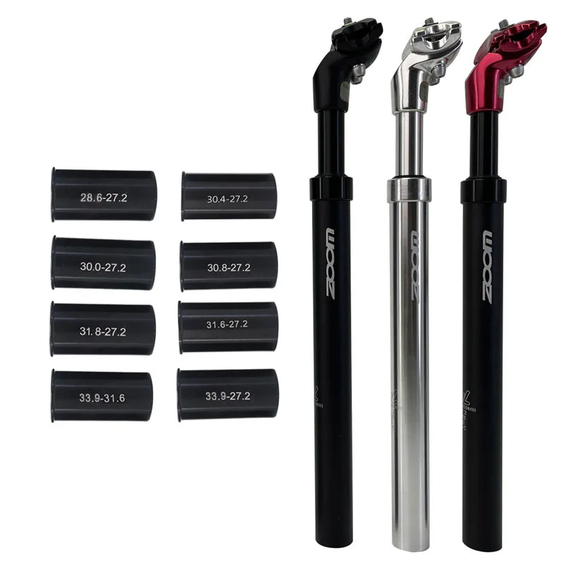 ZOOM SPS-405 MTB bike shock absorber seatpost 27.2/28.6/30.0/30.4/30.8/31.6/31.8/33.9 bicycle suspension seat post seat tube