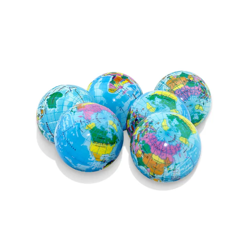 Educational world globe earth map ball fidget squeeze toy