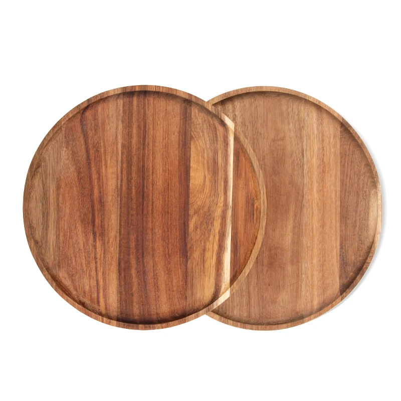 Kitchen Round Small Non Toxic Wooden Cutting Board Cheese Chopping Board