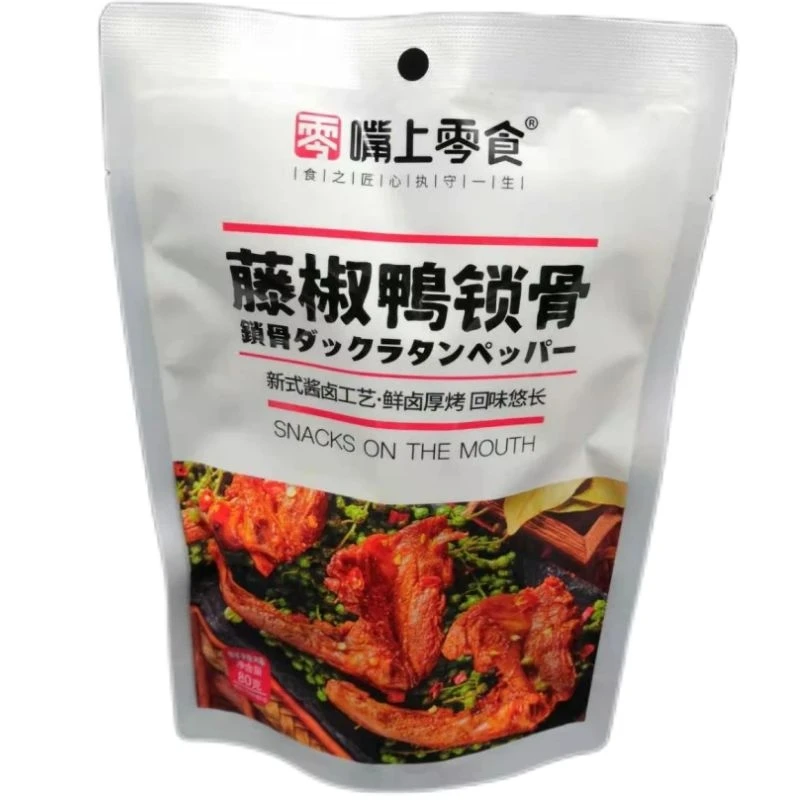 Закуски со вкусом свежего и пряного соуса наконечник куриных крыльев 90 г закуски с ароматом Хунана сетка красные оптовая