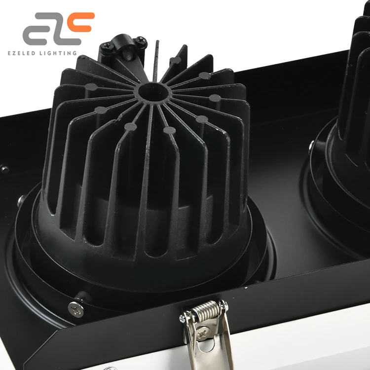 EZELED High Color Rendering 30W 60W 90W Indoor Restaurant Hotel Creative Dimmable Embedded Led Profile Spotlight