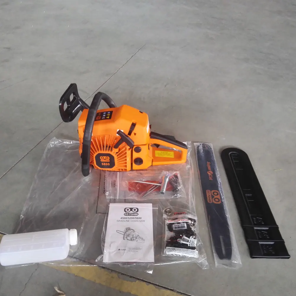 2 Stroke Engine High Efficiency 72cc Gasoline Chain Saw