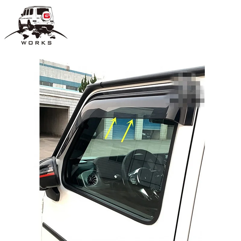 2019 год + G class W464 W463A G63 G350 G500 G550 abs Windows Козырьки (сделано в Китае)