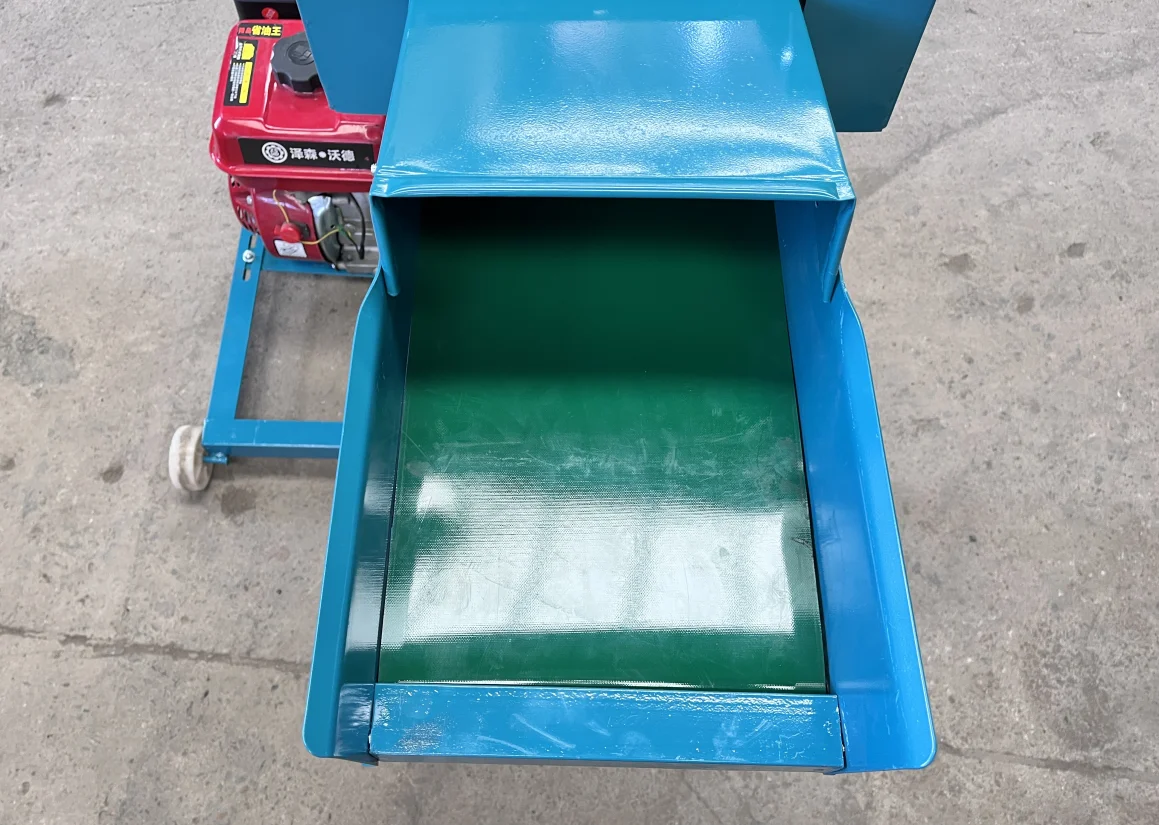 Weiyan Grass Shredder Machine Hay Cutter Home Use Wet And Dry Chaff Cutter 4pcs Blades 0.6-1ton/H For Sale