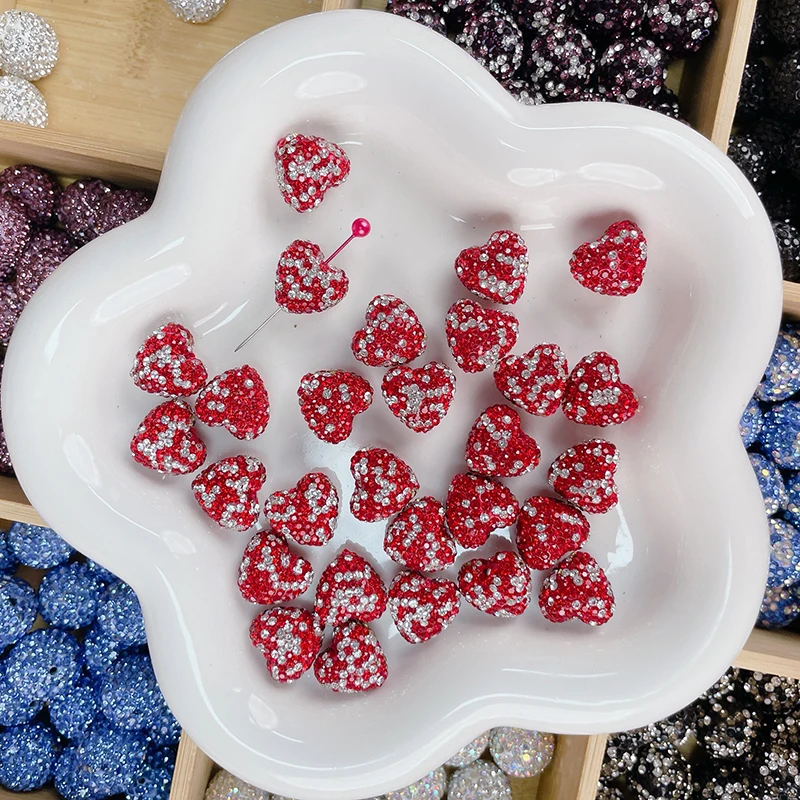 2023 High quality pave crystal disco ball beads rhinestone ball beads for bracelets