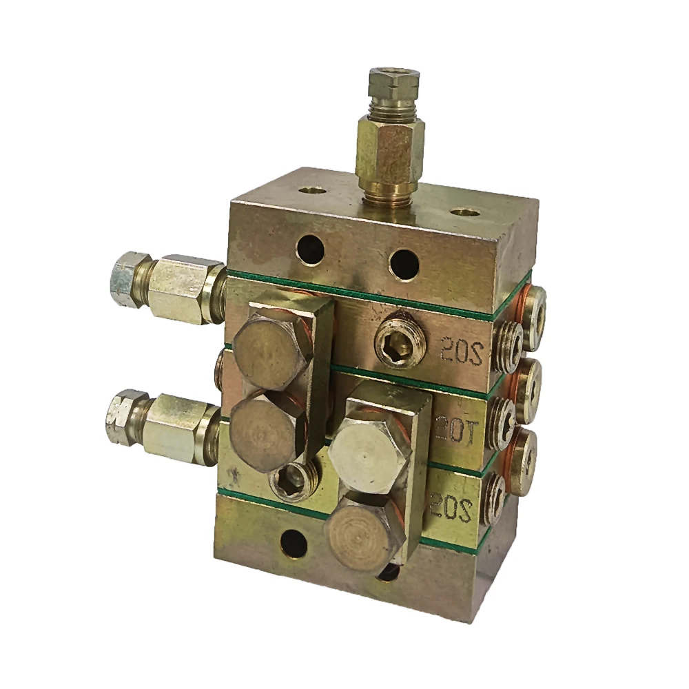 1000 Series G 3-10 sections for grease lubrication system  grease distributor block