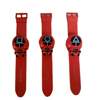 Детские электронные часы игра кальмар кукла косплей игра кальмар часы