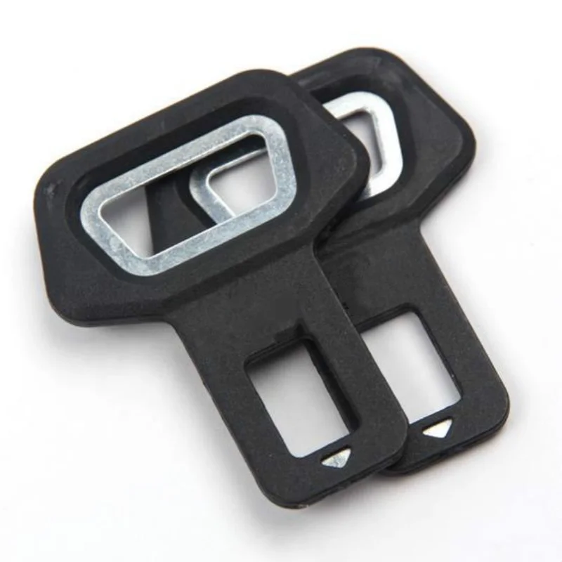 Universal Metal Safety Car Seat Belt Buckles Clip Vehicle-mounted Bottle Opener Dual-use