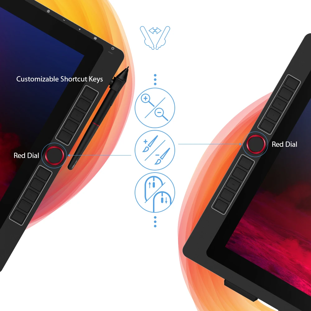 
 Графический планшет XP-Pen, хорошее качество, прямые поставки с фабрики, художник 22R Pro Графический usb Графический графический планшет для рисования монитор  