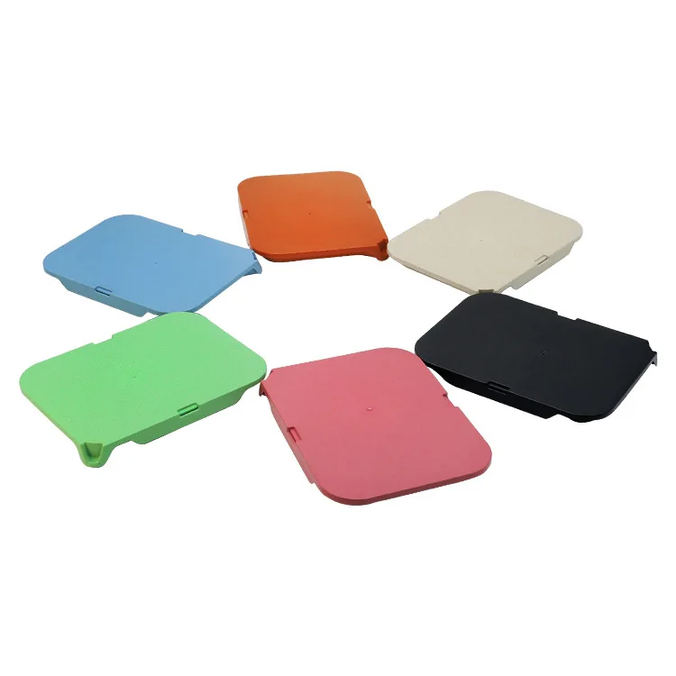 Custom Biodegradable Tobacco Rolling Tray Herb Rolling Plates With Lid