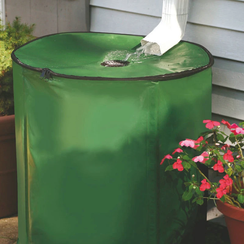Factory Custom Size Wholesale Portable 100 200 500 1000 L garden rain barrel water collector large water storage bucket