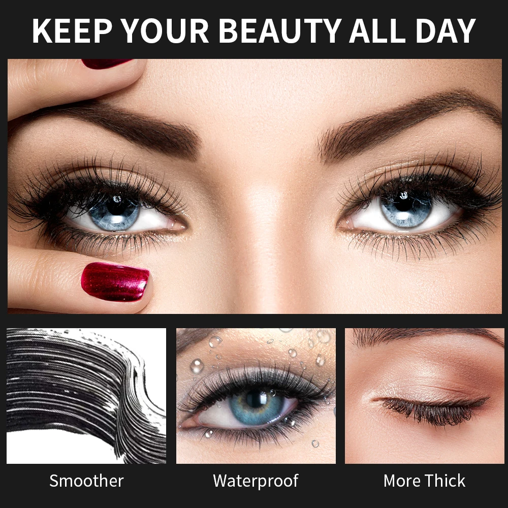 MENOW Professional Eye Makeup vegan mascara private label thrive liquid lash extensions mascara sensational washable mascara