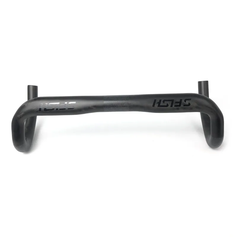 SFISH Carbon Road Bike Handlebar 31.8mm UD Matte Drop Bar 400/420/440mm Handlebars Cycling Bent Bars