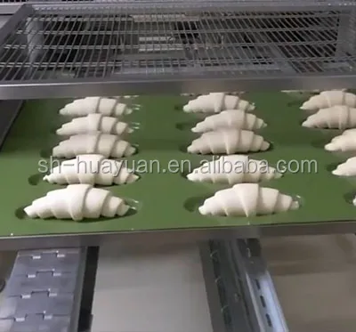 HYSMX-600 Food Processing Line Compete Croissant Production Line Bakery Equipment