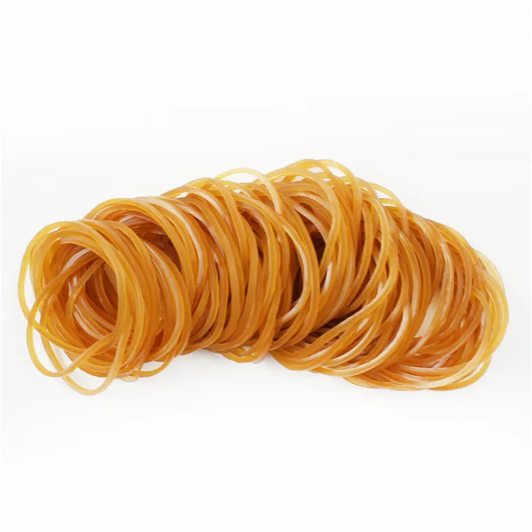 Hot Factory Produce High Quality Anti Aging for Any Purpose Transparent Yellow Rubber Band