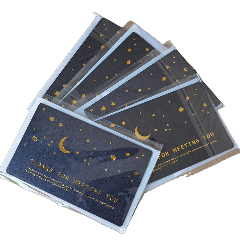 Elegant Custom Printing Wedding Greeting Cards Birthday Invitation Cards With Envelopes