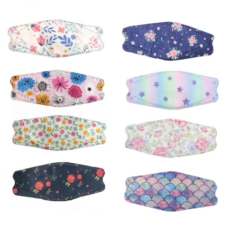 Kf94 Face Mask Korea 4 Layers Disposable Mask Face Kf94 Nonwoven Kids children Kf94Mask Kf 94 Facemask