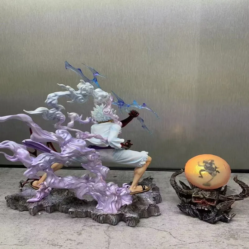 Wholesale High Quality OEM Pvc Plastic toys Model Figure Luffy gear 5 sun god Nika Gear 5 Figure Luffy Joy boy figure