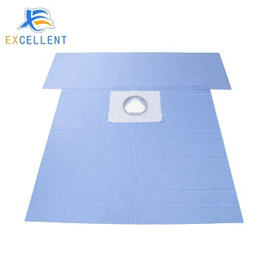SMS Disposable Sterile Surgical Drapes C-section Surgical Drape with Fenestration
