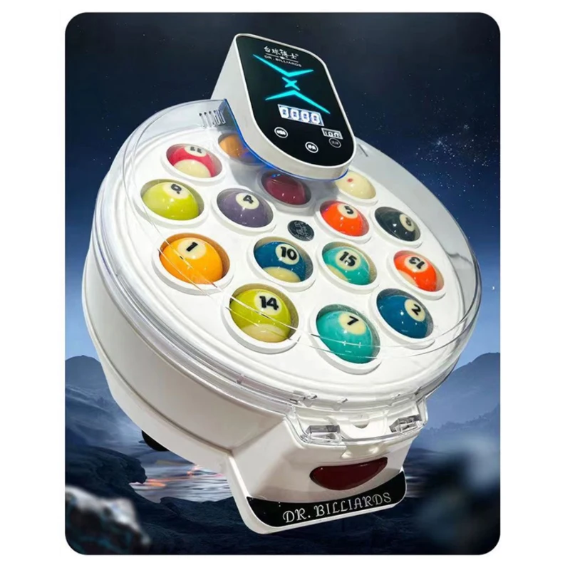 New Model LED metal blue light 180W powerful 110v Pool Balls Polish Clean Machine with wool rings and wool pat