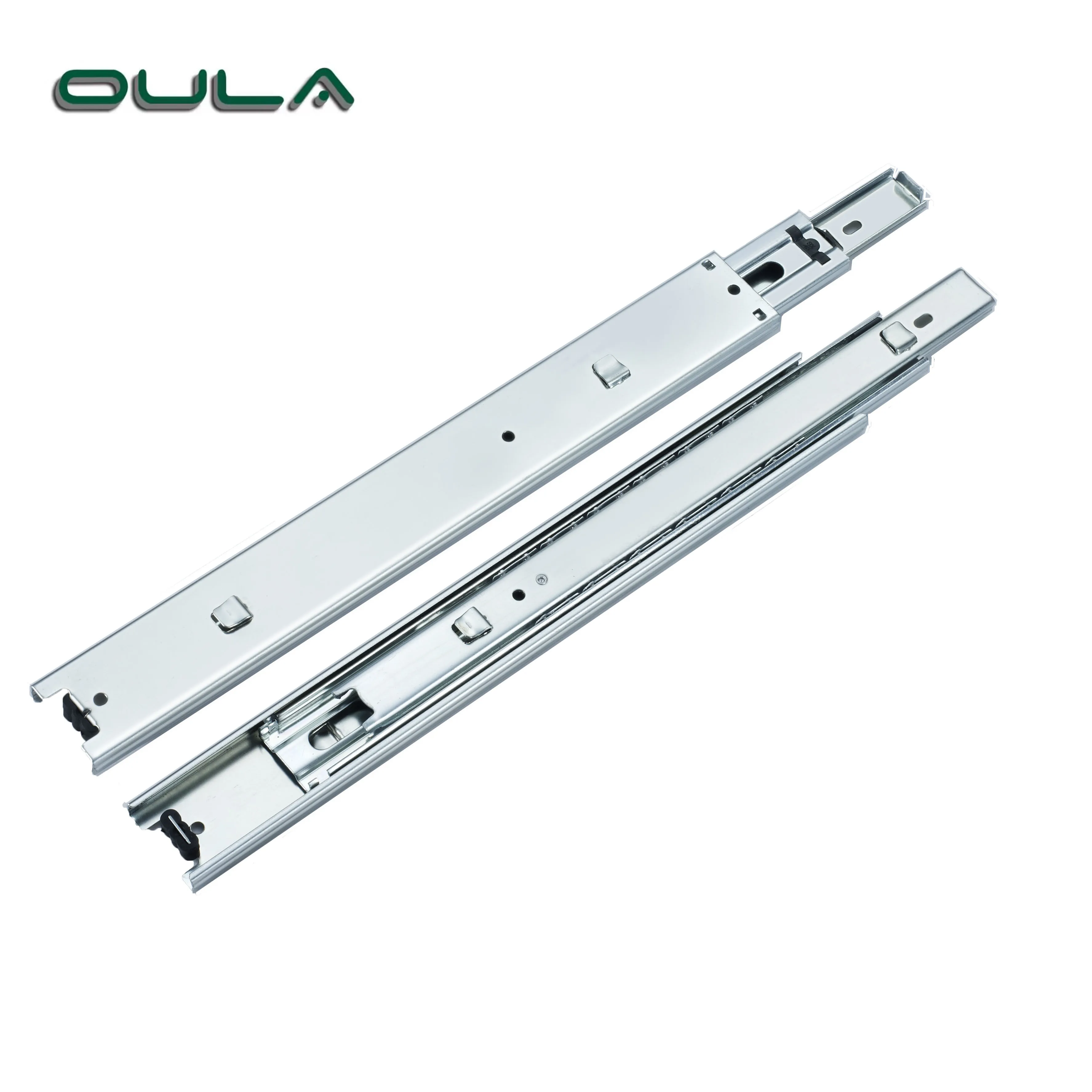 45mm 10 Inches Heavy Duty Ball Bearing Drawer Undermount Hook Slides Rail for Kitchen Cabinets Home Bedroom Furniture Hardware