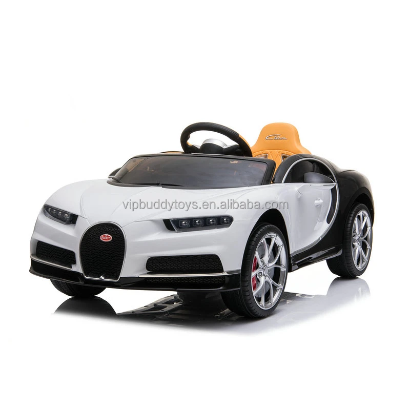 VIP Buddy Licensed Ride-on Cars Bugatti Chiron 12V Battery Powered Kids Electric Ride on Car