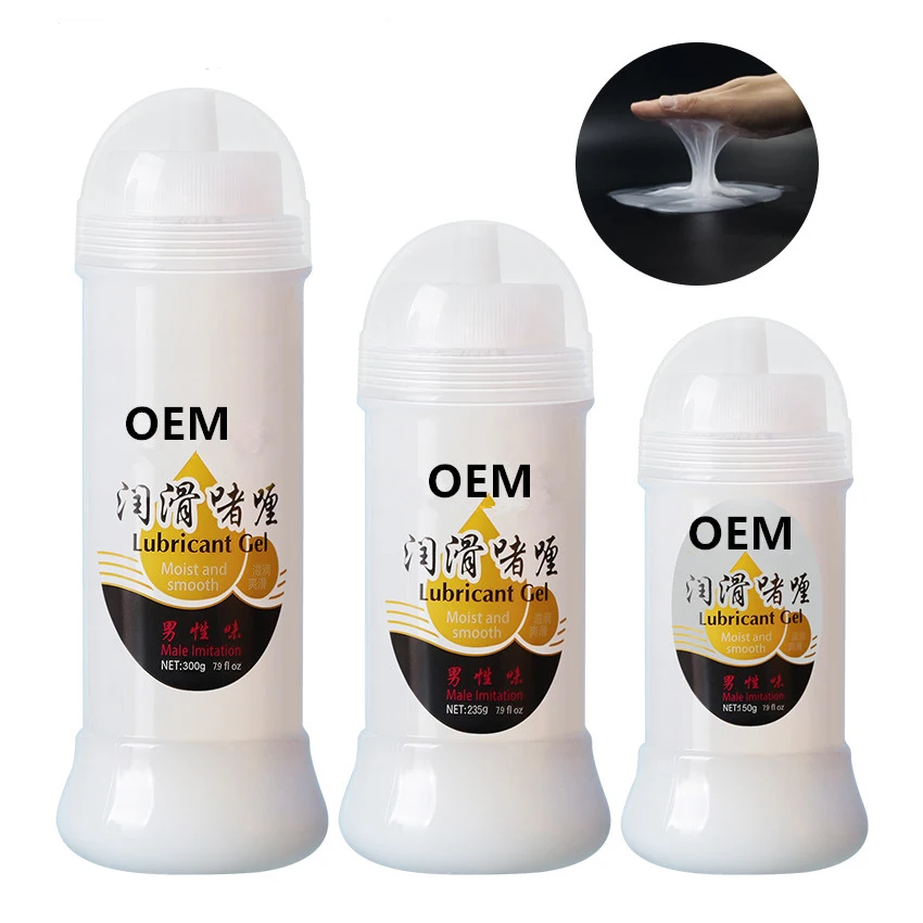 Best Sex Products Private Label Factory OEM Sex Lubricant Water Based Fake Semen Lubricant