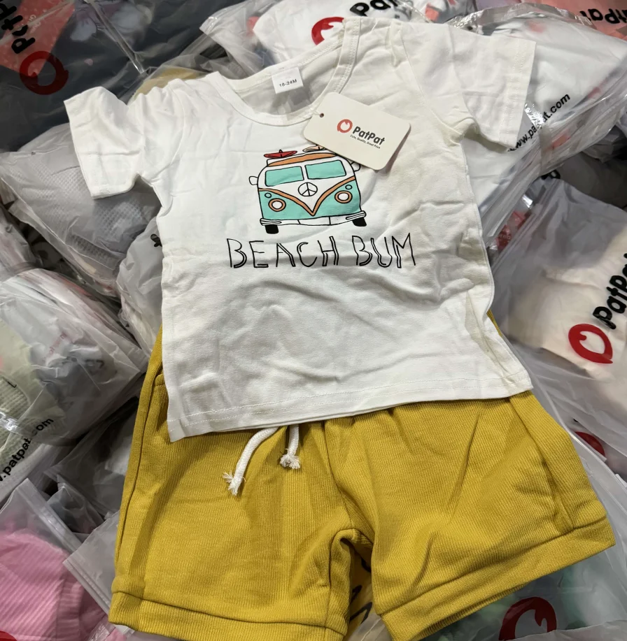 2024 Brand new Clothes Mixed Bales PatPats Kids Clothing, New Design ropa de bebe Ninos Children clothes Ropas Pat Pats Wear