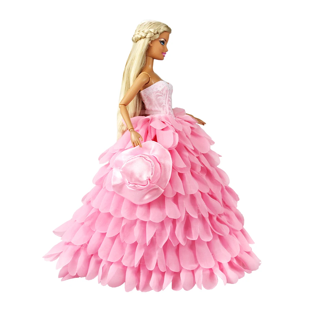 Fashion Handmade 2 Items/Doll Accessories Kids Toys Wedding Party Dresses For 11.5 inch Girl Doll Dressing Game DIY Present