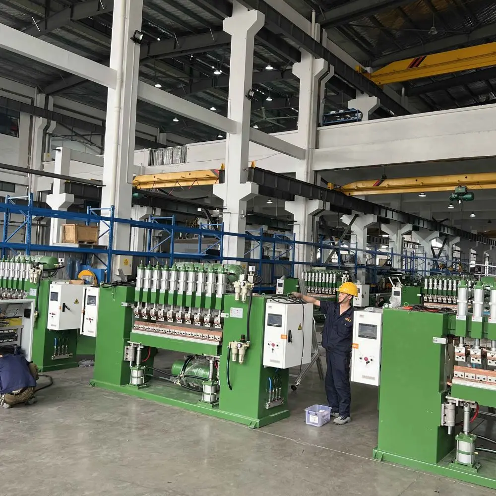Gantry Type Wire On Tube Condenser Automatic Welding Making Machine