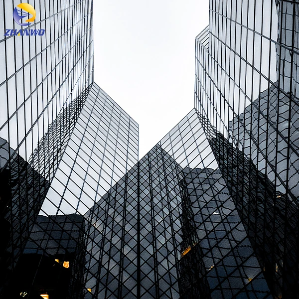 China Manufacturer 6.3 Mm 8.3 Mm 10.3 Mm Pvb Film Safety Building Tempered Laminated Glass Curtain Wal