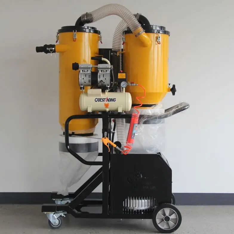 10HP Powerful Automatic Cleaning Concrete Floor Dust HEPA Vacuum