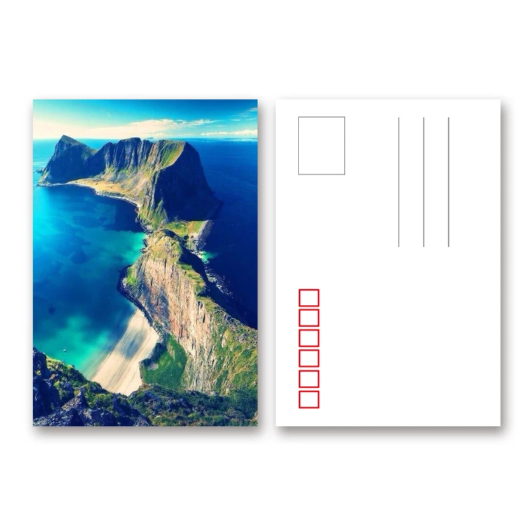 
Custom lenticular postcard beautiful scenery 3D postcard for tourist souvenirs 3D lenticular postcard printing 