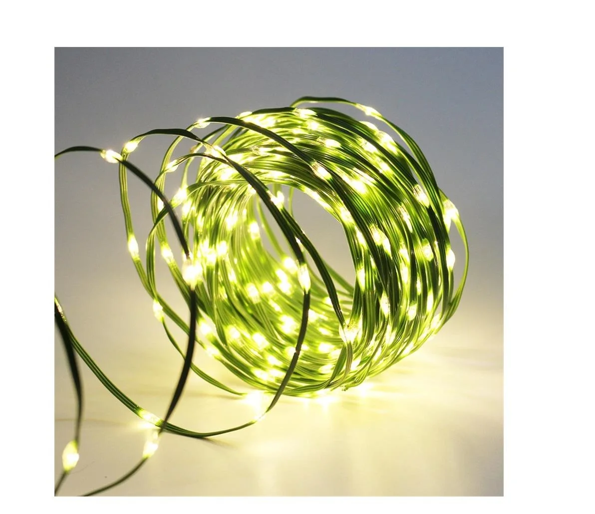 Гирлянда из ПВХ с дистанционным управлением для наружного украшения светодиодов два цвета