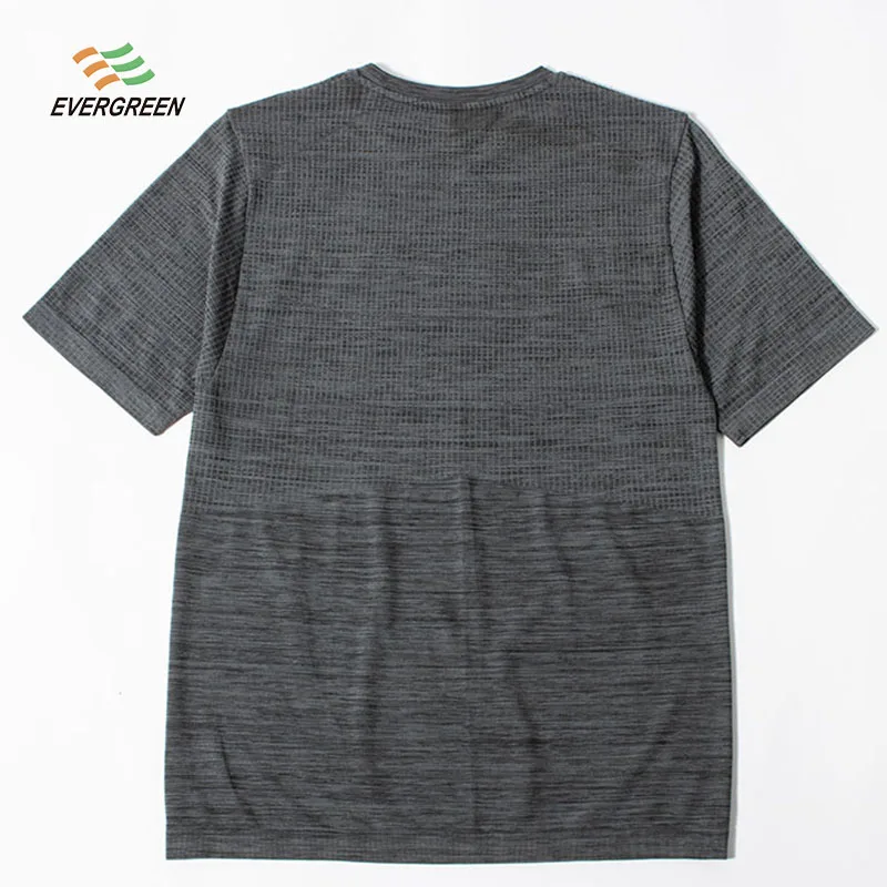 Повседневная мужская Спортивная футболка для фитнеса и бега на заказ