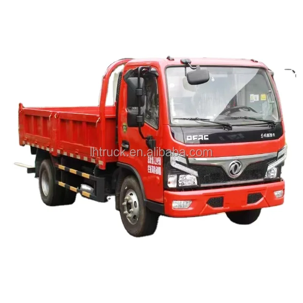 Chinese  Factory Direct Sales  4X2 Dongfeng High Quality Dump Truck  Mini 5 Ton Small Light Tipper Truck