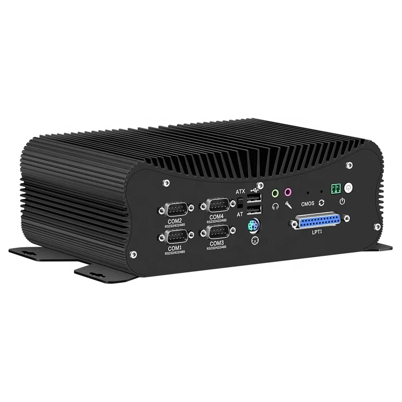 Pfsense Mini PC In-tel Core I7 10610U 2LAN 6COM LPT DB9 USB3.0 Low Power Win10 Linux Fanless Computer
